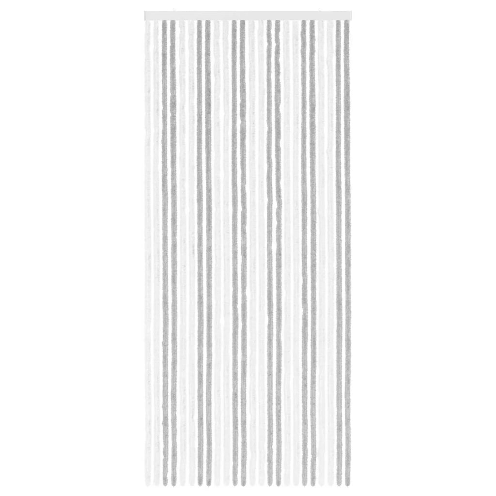 Tenda per insetti in chenille Grigio chiaro e bianco 42034419