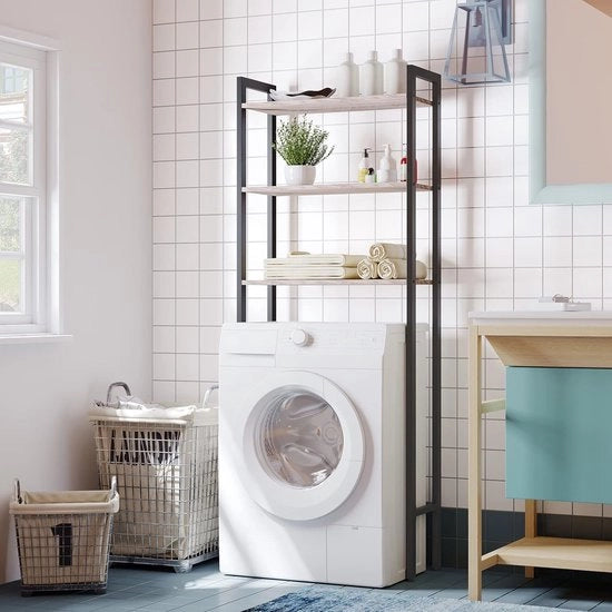 Cassettone per bagno con ripiano sopra il water