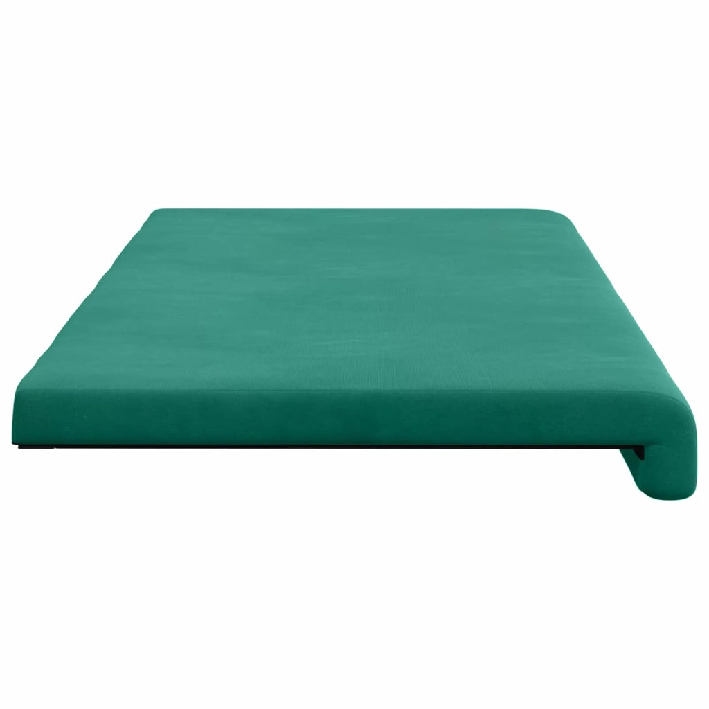 Cuscino per panchina Velluto (V) Turchese Profondità 35 cm 42043339