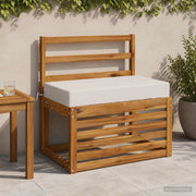 Cuscino per la seduta SOEST 100% Poliestere Bianco 946879