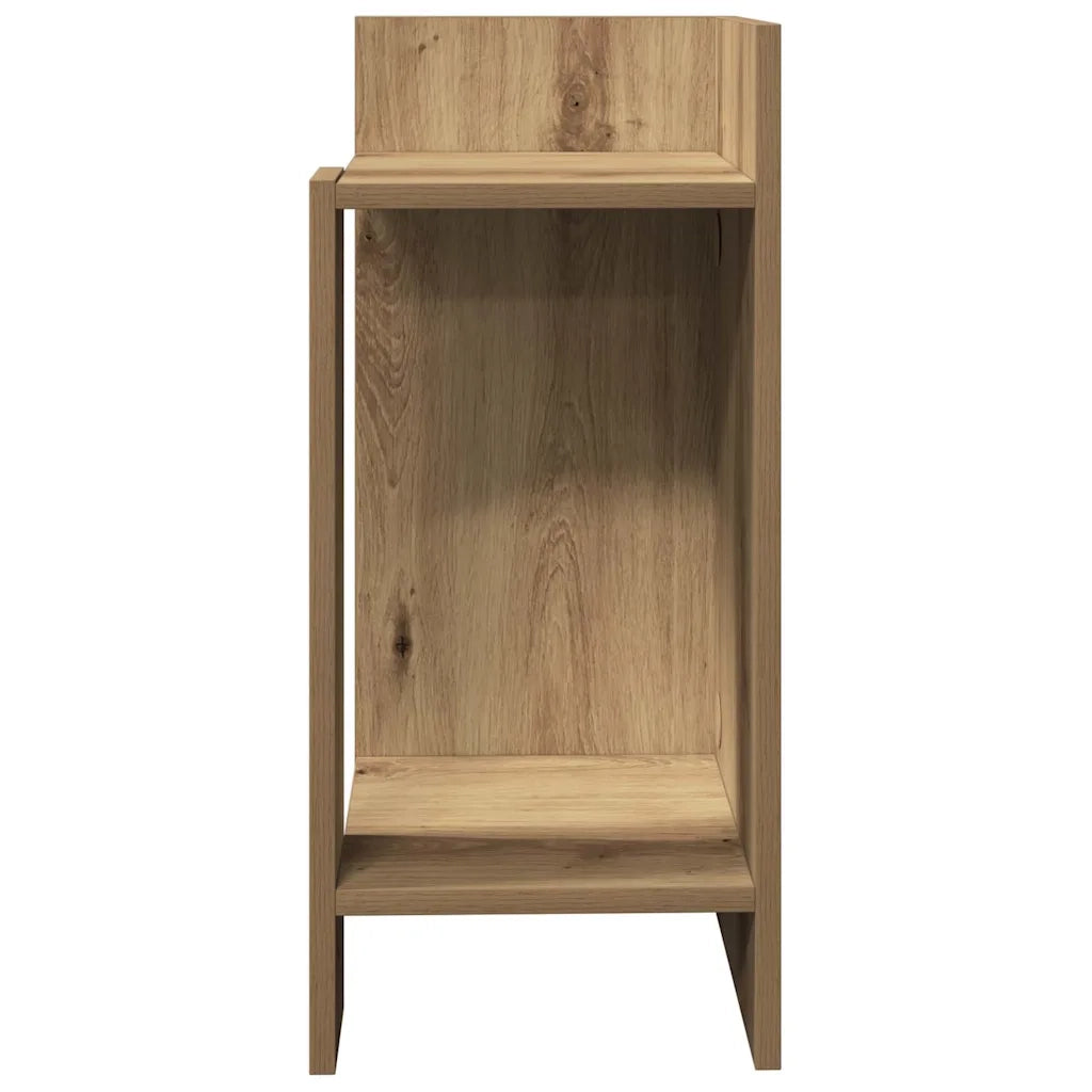 vidaXL Tavolini Laterali 2pz con Ripiano Rovere Artigianale