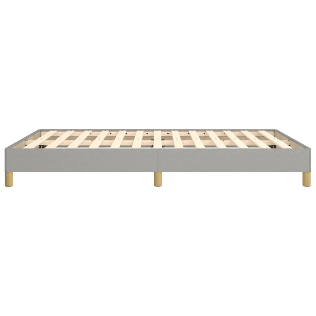 Giroletto senza Materasso Grigio Chiaro 140x190 cm Tessuto 346810