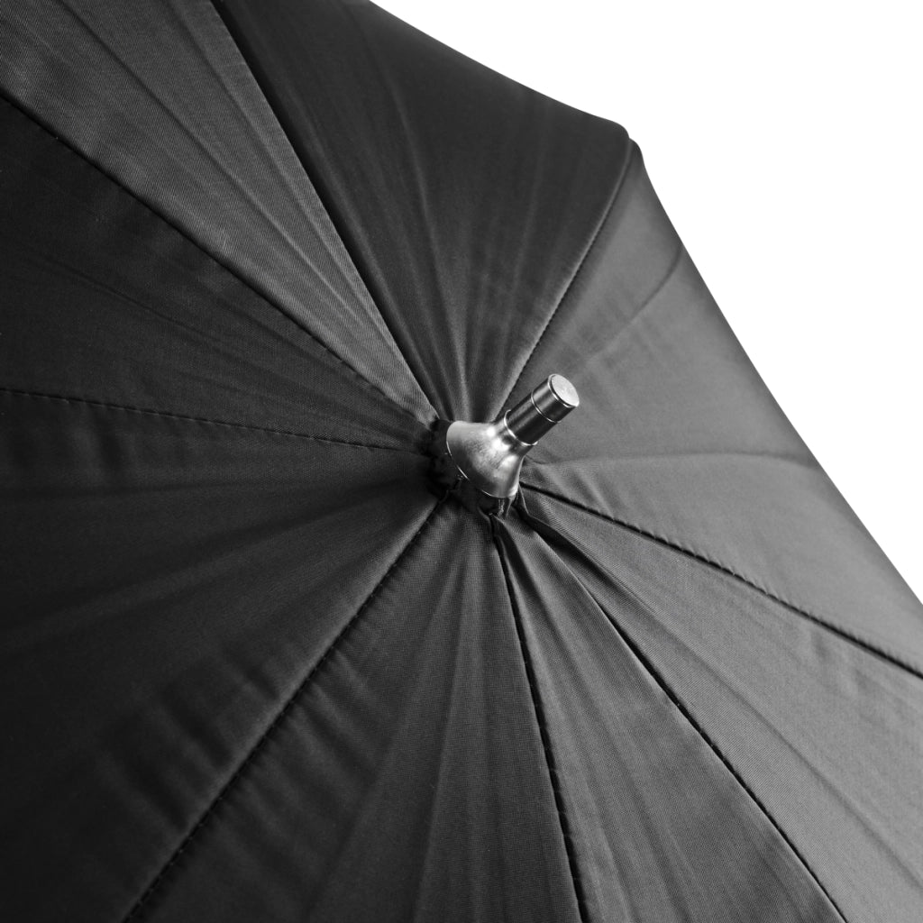 Ombrello reflex nero/argento, 150 cm