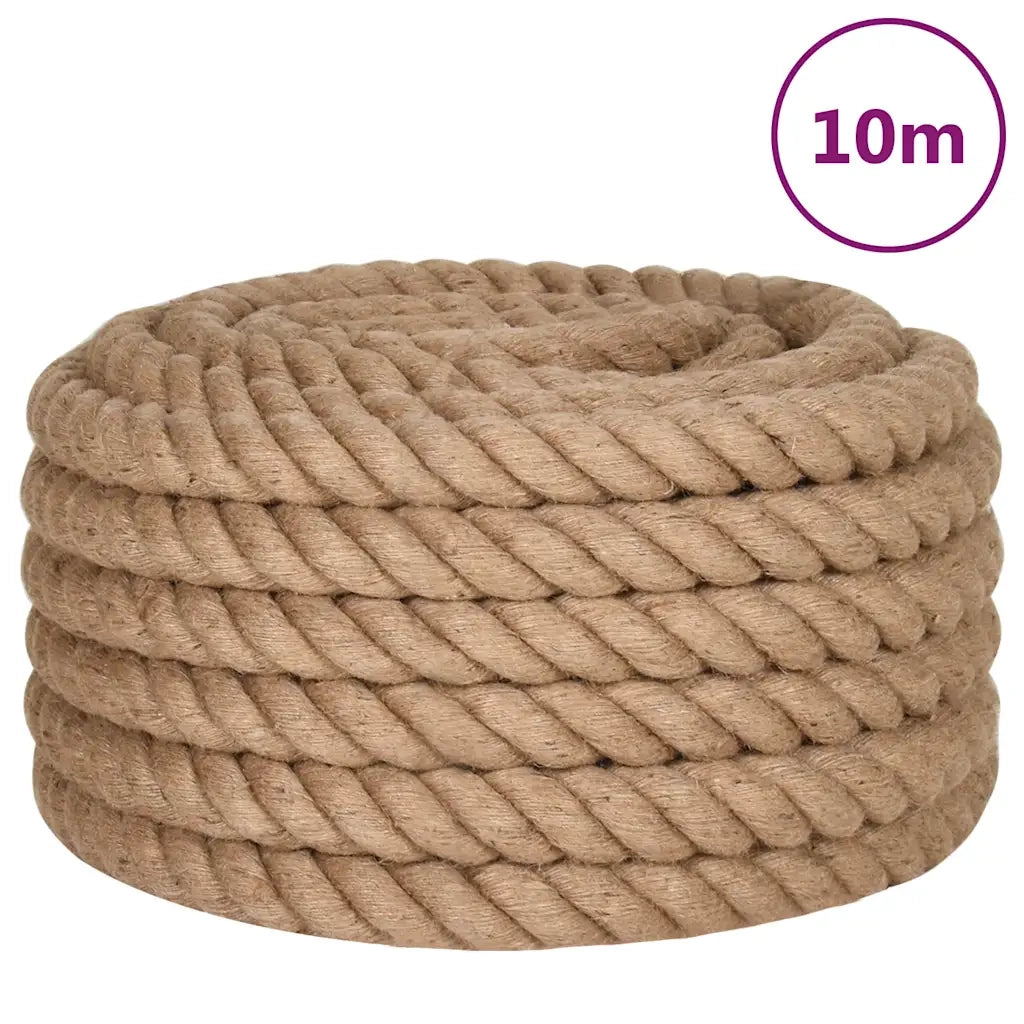 Corda | Fune in Juta Lunga 10 m Spessa 40 mm