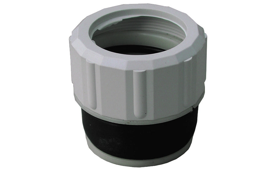 MORSETTO UNIVERSALE BIANCO- Diam. 48 fino Diam. 58 mm.- PUCCI- pezzi 1