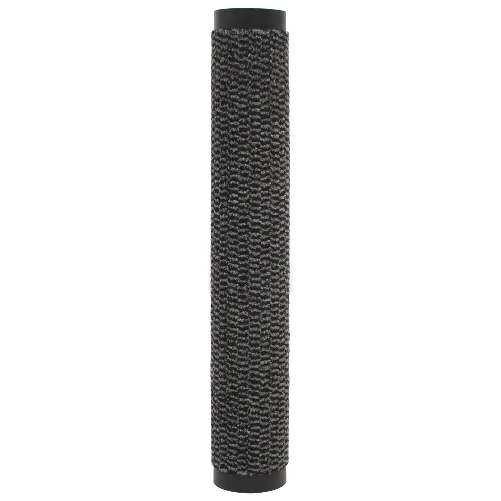 Tappeti Antipolvere 2 pz Trapuntati 60x90 cm Antracite 3051605