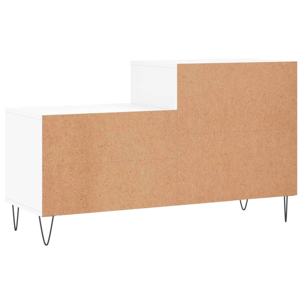 Scarpiera mobile contenitore per scarpe mobile per ingresso/corridoio/soggiorno 102 x 36 x 60 cm legno ingegnerizzato bianco 02_0021423