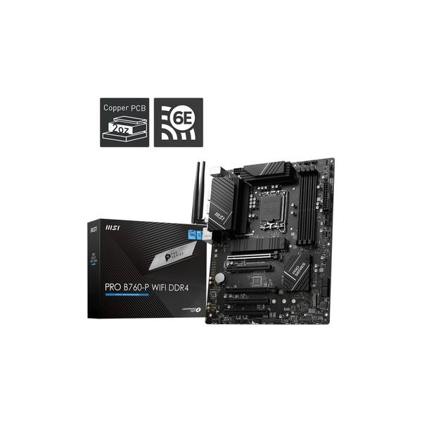 Msi pro b760-p wifi ddr4 scheda madre lga 1700 atx