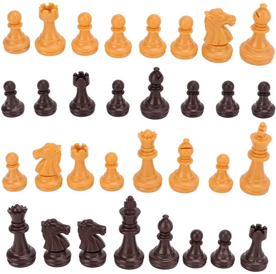 Scafi in plastica 32 pezzi - Giocattolo da scacchi - Parte di ricambio - Facile da usare - Materiale PS solido - Gioco da scacchi