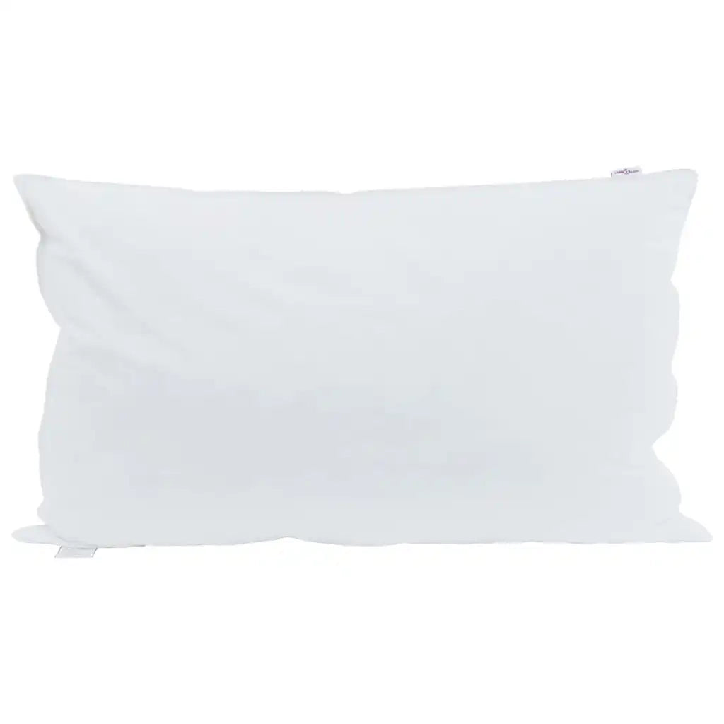 Cuscino con cuscino Bianco 40 x 80 cm Piuma CFW2472943