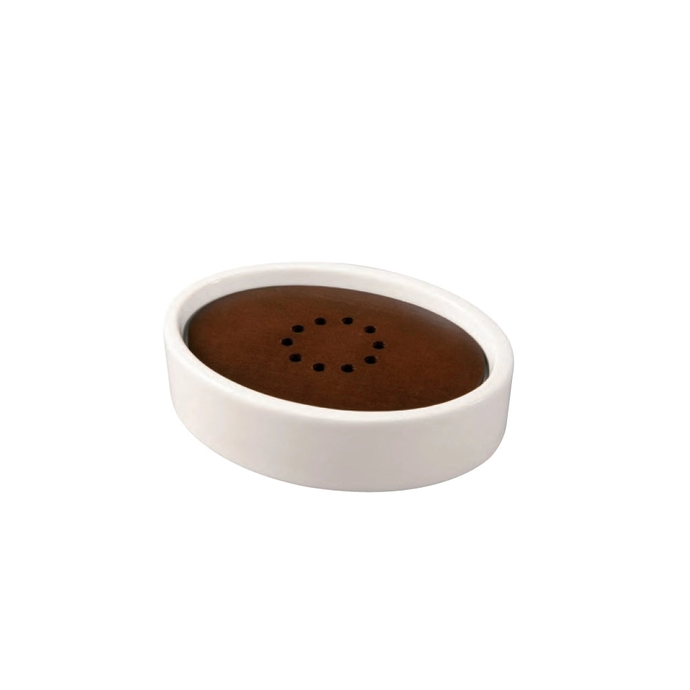 Porta sapone bianco - serie egg
