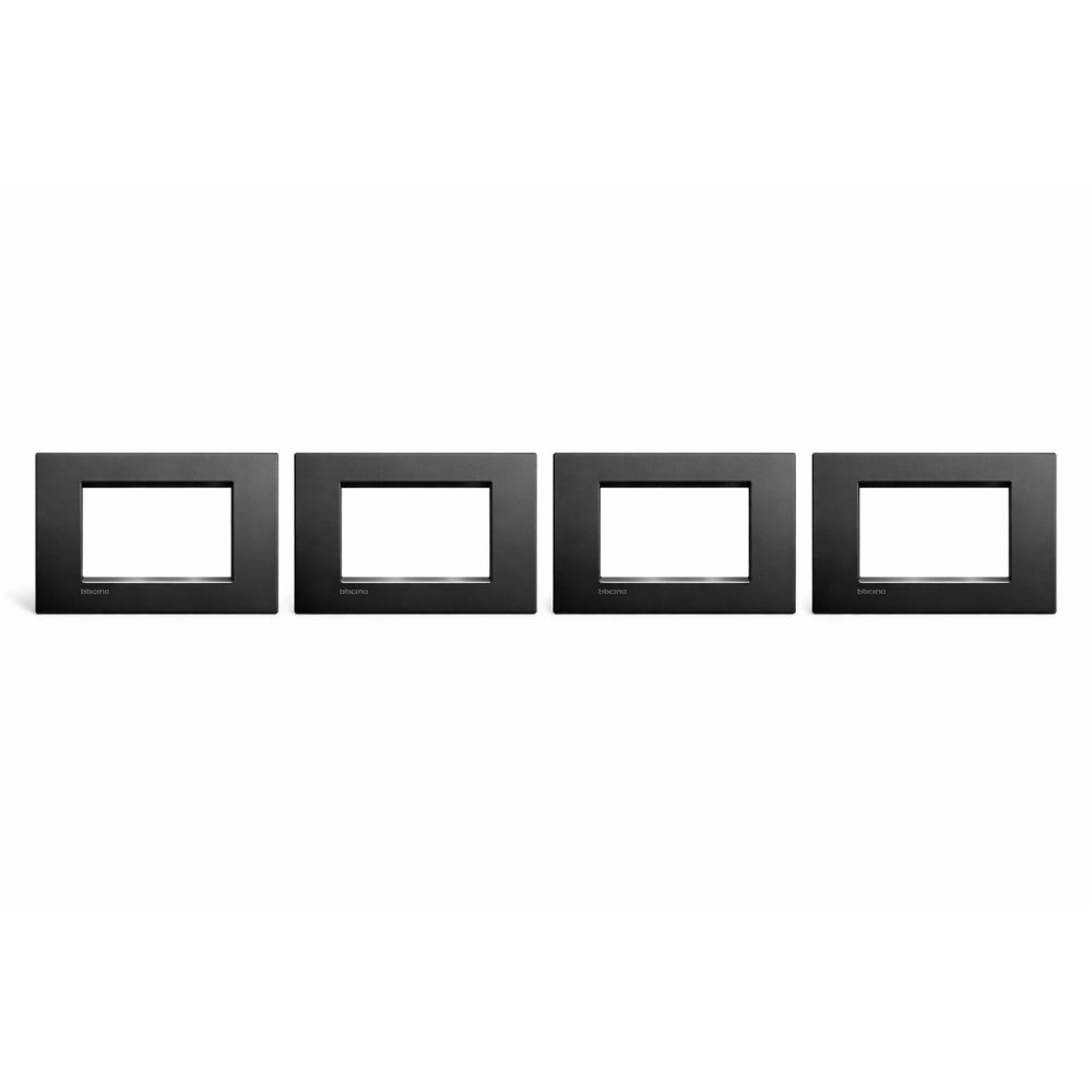 Placca pezzi 4 living light tecnopolimero lna4803ar antracite