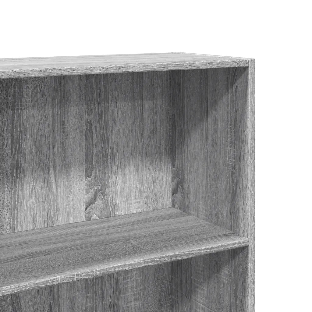 vidaXL Libreria Grigio Sonoma 60x30x189 cm in Legno Multistrato