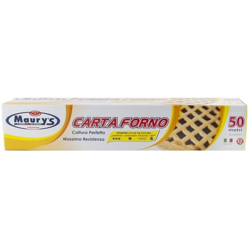 MAURY'S CARTA FORNO PER ALIMENTI IN FORMATO DA 50 MT