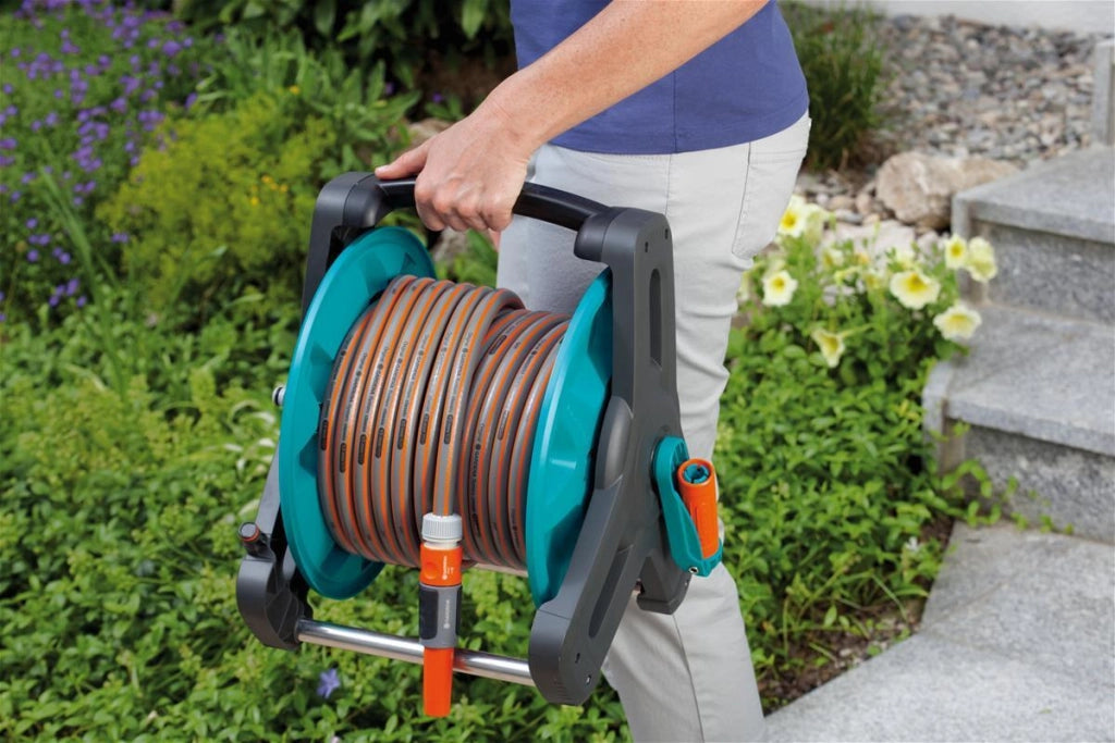 Gardena 8007-20 avvolgitubo da giardino Avvolgitubo da terra Verde
