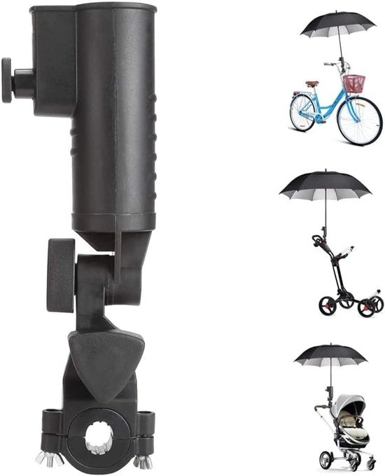 Supporto Paraplu per Golf Universale - Adattabile per Diversi Veicoli - Costruzione Robusta