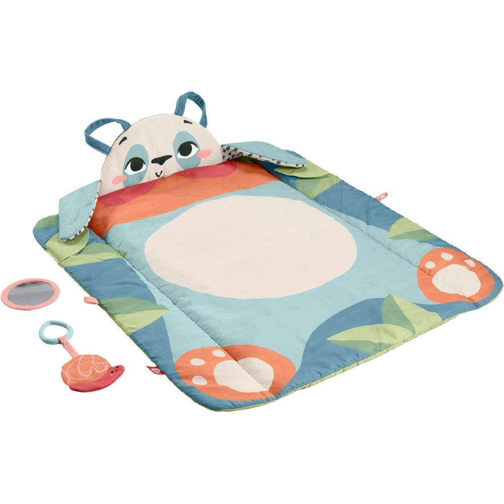 Fisher-Price Amici del Pianeta Tappetino Panda Gioco Specchietto Idea Regalo