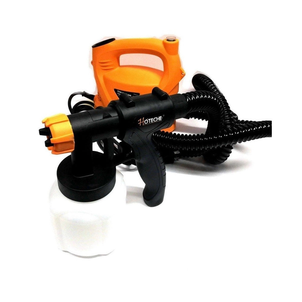 Trade Shop - Pistola A Spruzzo Professionale Per Verniciare 450w 800ml Tubo 2 Mt Hoteche -