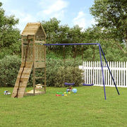 Set da Gioco da Esterno in Legno di Pino Impregnato 3156906