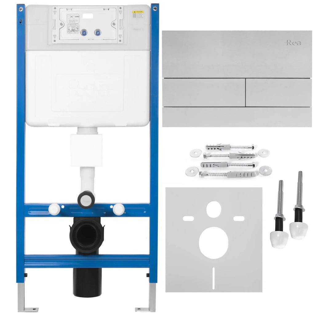 Telaio Wc Da Incasso K011a-q Rea T Brush Steel