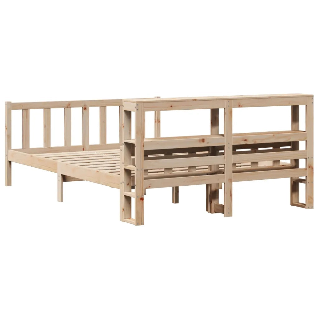 Letto senza Materasso 120x190 cm in Legno Massello di Pino 3305892