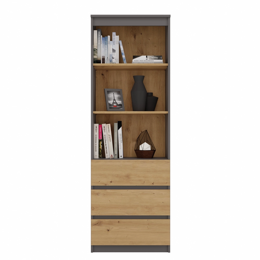 Scaffale olimp RS-60 antracite artisan libreria moderna