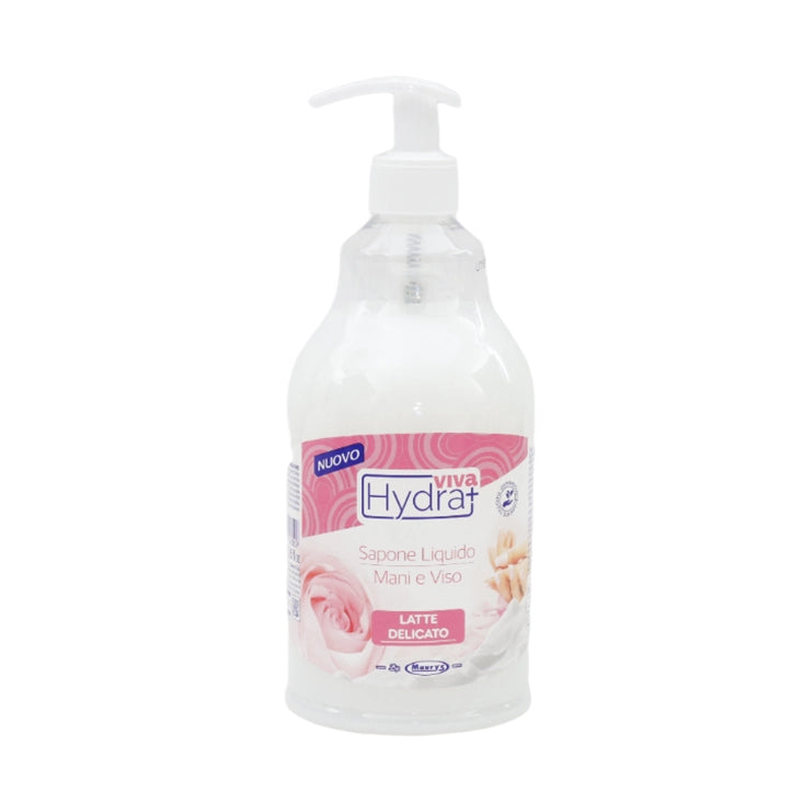 HYDRA VIVA+ SAPONE LIQUIDO IN FORMATO DA 750 ML CON DISPENSER AL LATTE