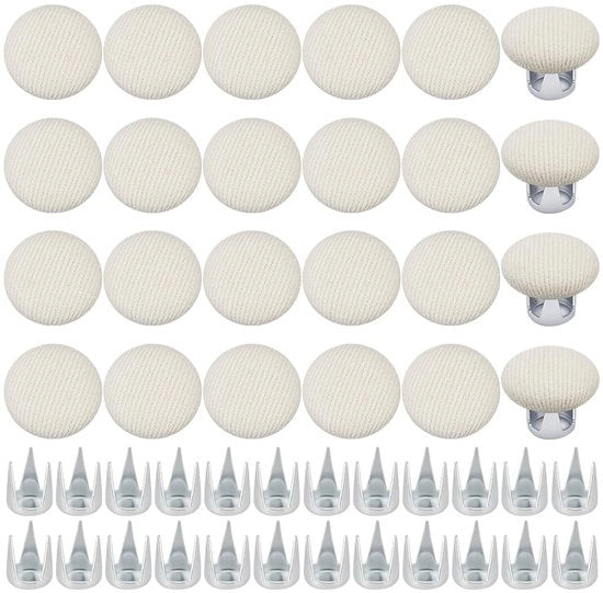 Set di viti a testa a clessidra 24 pezzi - Viti di sostituzione - Viti a clessidra - 14,5 mm - Accessori per copricapo - Utilizzo multifunzionale