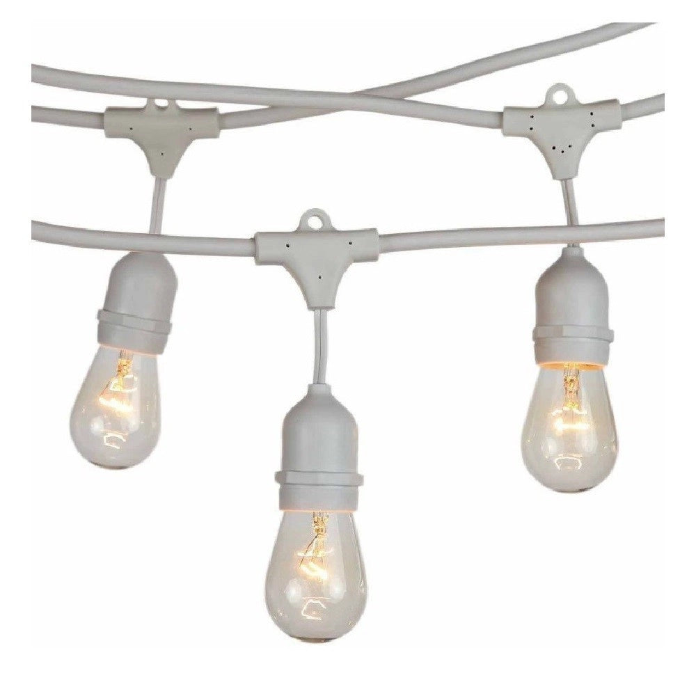 Trade Shop - Catena Luminosa Esterno Ip44 Cordoniera Portalampada A Cascata 10xe27 11mt St-ap -