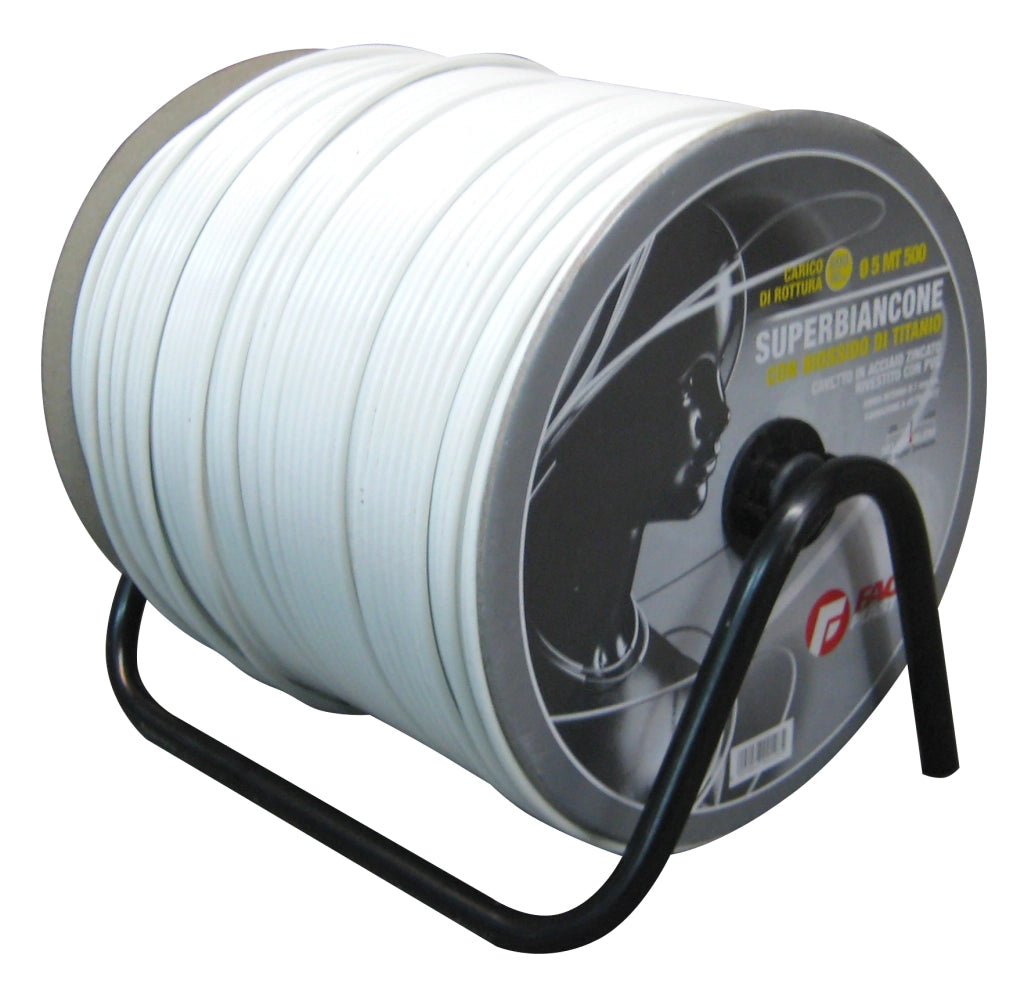 CAVETTO SUPERBIANCONE IN ESPOSITORE  Ø mm. 5 - mt. 500