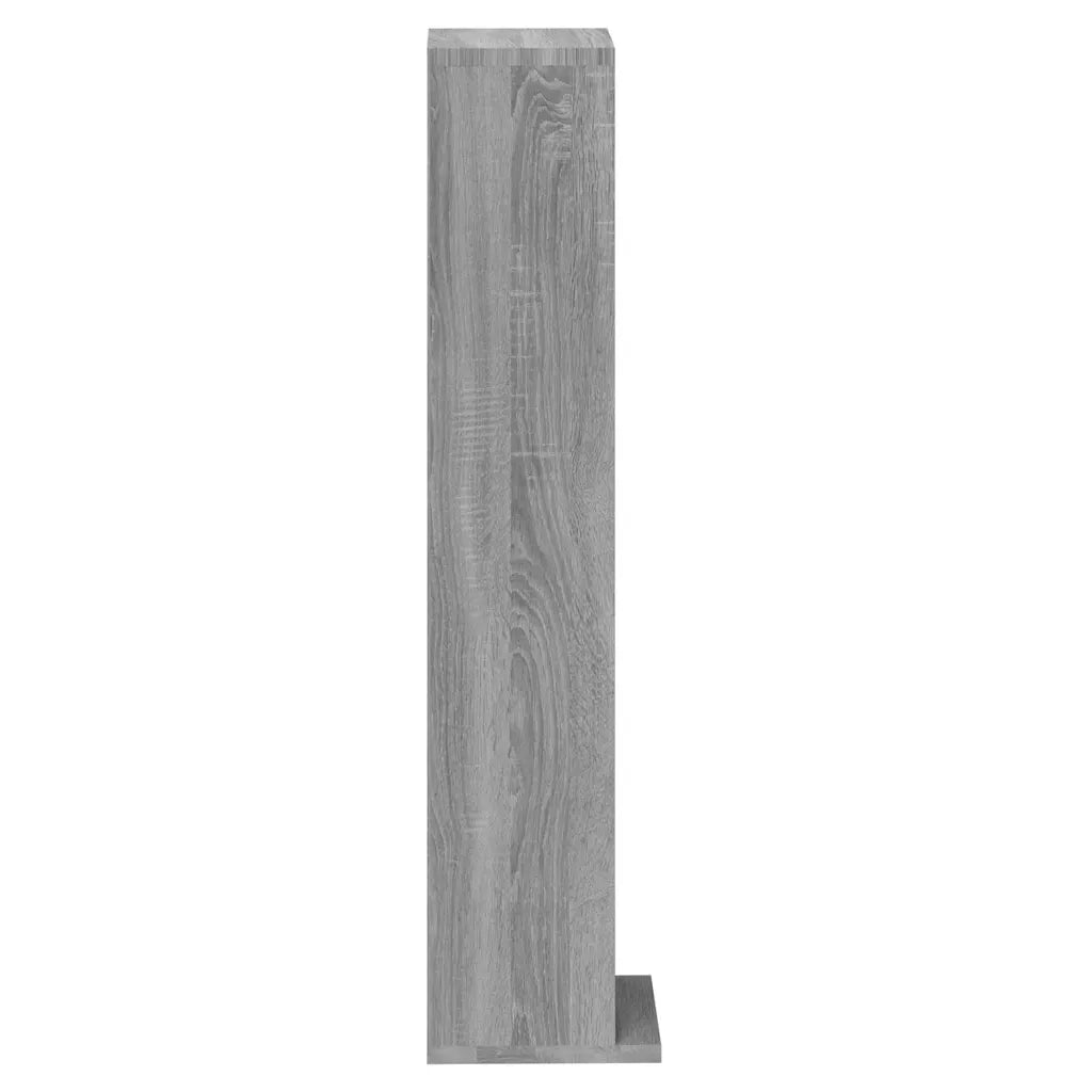 Mobile Porta CD Grigio Sonoma 21x20x88 cm in Legno Multistrato CFW5489171