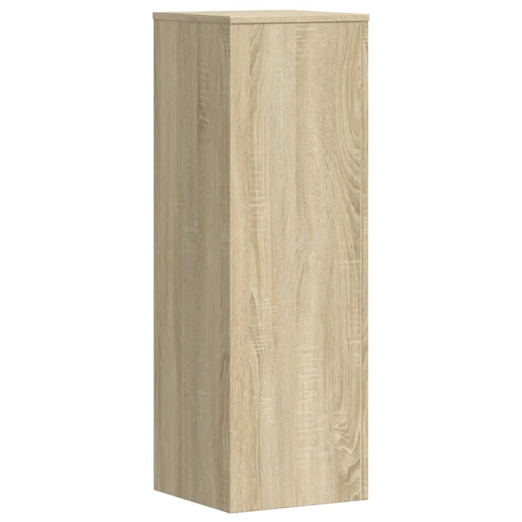 Supporti per Piante 2 pz Rovere Sonoma 33x33x100 cm Multistrato 3307884