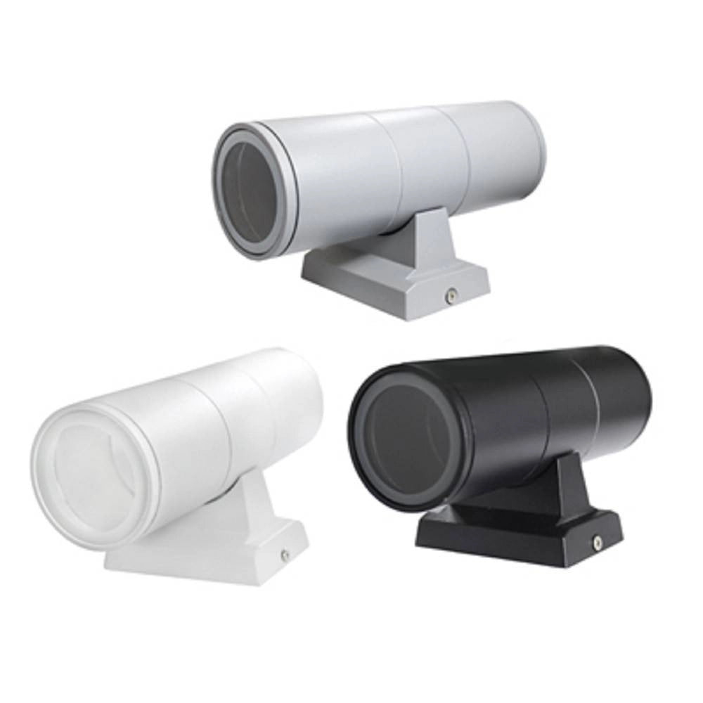 Trade Shop - Applique Doppia Emissione A Parete Giardino Esterno Ip55 Portalampada Gu10 Es01 -