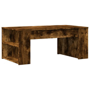 Tavolino da salotto | Tavolino da caff¨¨ | Tavolino da Soggiorno Rovere Fumo 102x55x42 cm Legno Multistrato