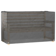 Coperture Mobili Giardino 2pz 8Occhielli 125x55x75 Rettangolari 3155341