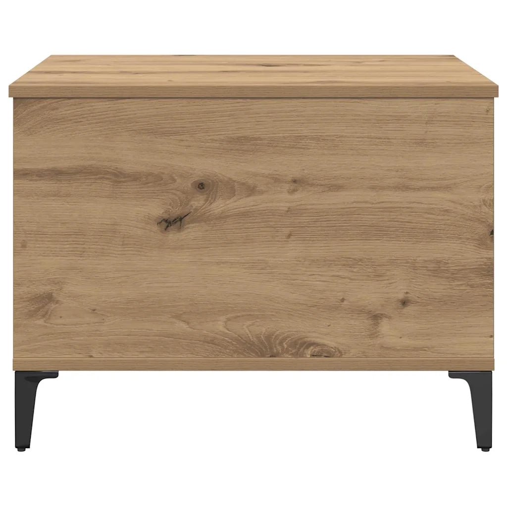 Tavolino da salotto Rovere artigianale 60 x 44,5 x 45 cm