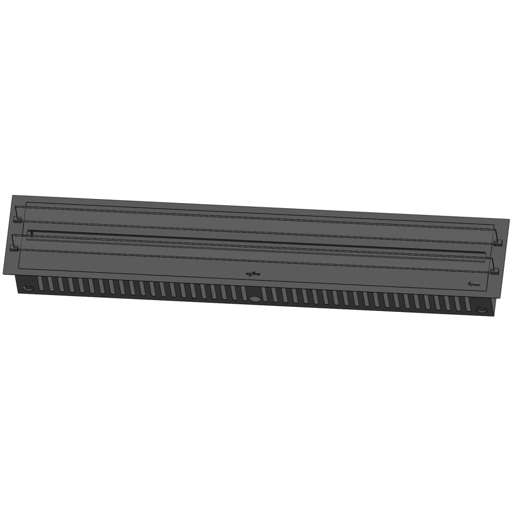 Caminetto a Vapore Acqueo da Incasso Invapo Insert 2200 - Fiamma Multicolore, Effetto 3D e Controllo App, Serbatoio 4.8l - 220cm
