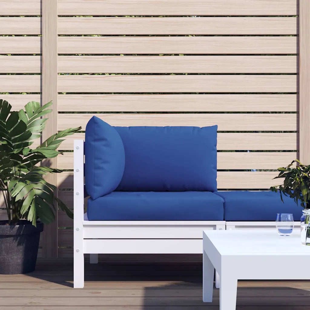 Cuscini per Pallet 3 pz | Cuscini per sedie Blu in Tessuto Oxford