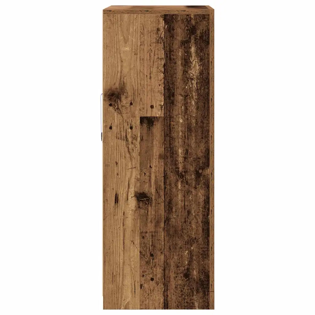 Madia LED Legno vecchio 60,5 x 37 x 100 cm Legno multistrato 863015
