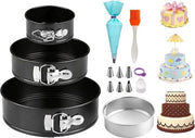 Set di stampi per dolci - insieme di stampi per dolci - varie misure - materiale di alta qualità - duraturo