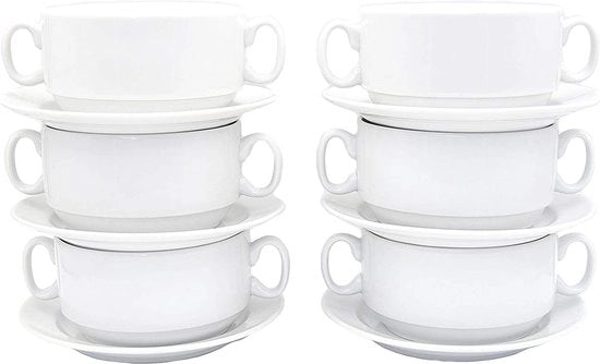 Set per colazione - Colazione per la colazione - Zuppa per zuppe - per zuppe, muesli, minestre