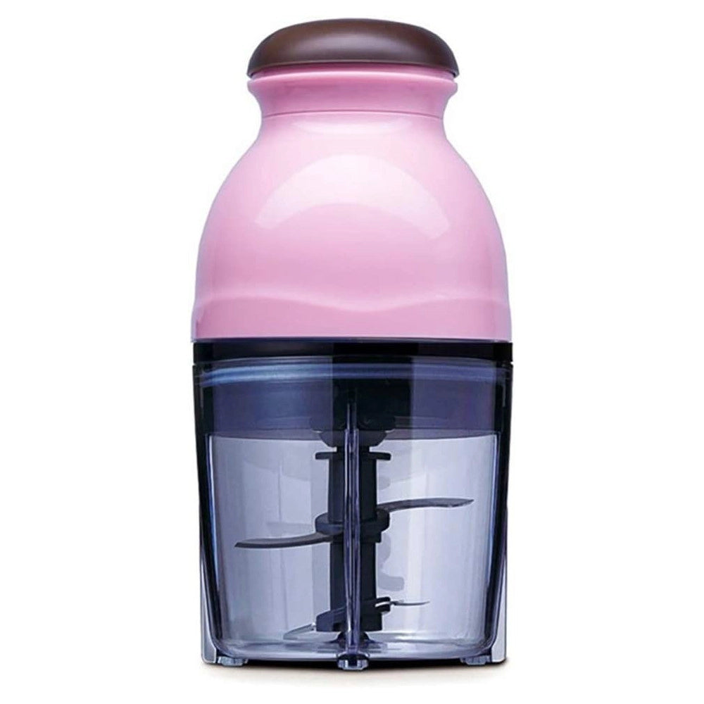 Trade Shop - Multi Cutter Tritatutto Multifunzionale 200 Watt Con Contenitore Da 300 Ml Q-t37 -