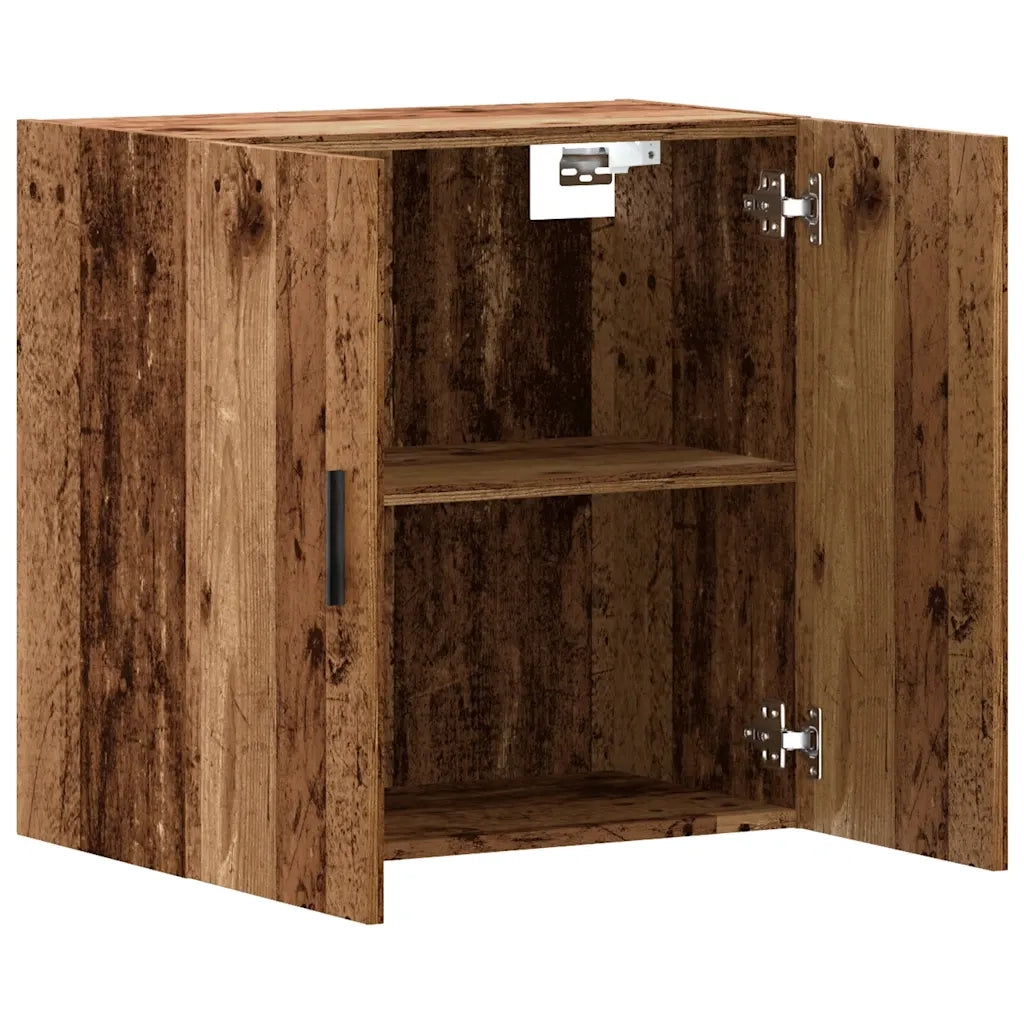 Armadietto a Muro Legno Vecchio 60x31x60 cm in Truciolato
