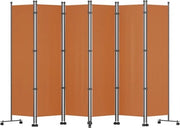 Divano a 6 pannelli - Opvouabile - Parete divisoria - 308x185cm