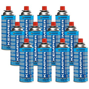 12X Cartuccia Gas Butano GR. 227 per Fornelli e Caramellizzatori portatili