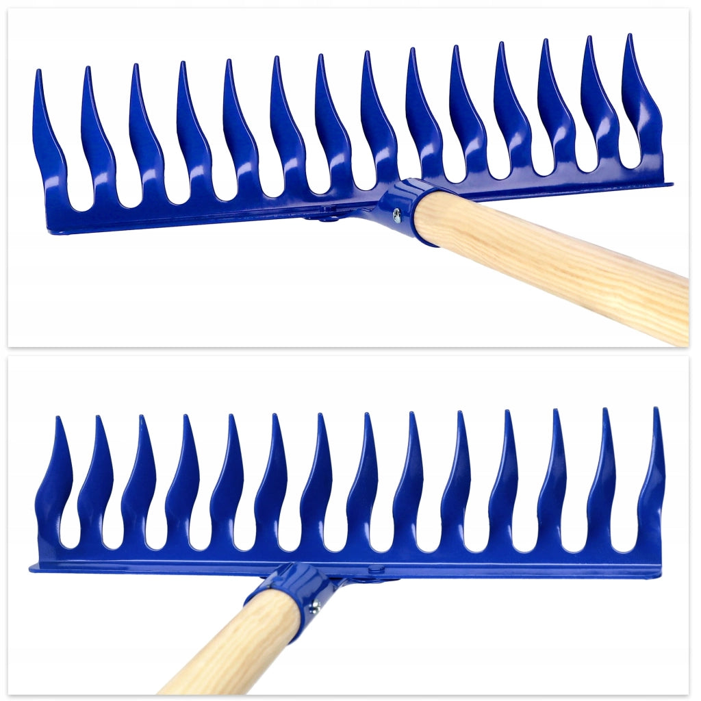 Rastrello arieggiatore per prato KADAX, scarificatore per prato, 150 cm