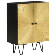 Credenza 55x30x75 cm in Legno Massello di Mango
