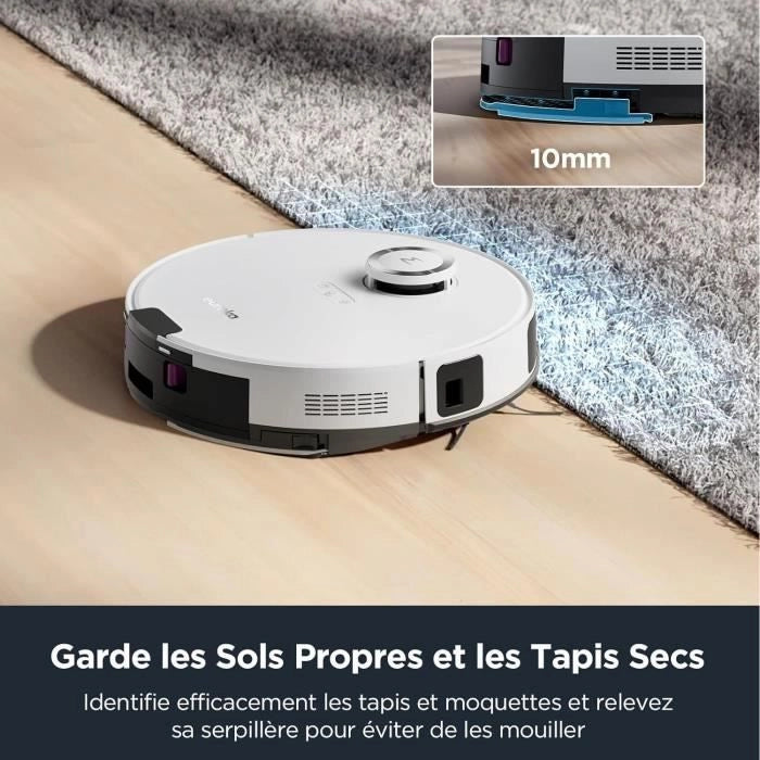 Robot Aspirapolvere - EUREKA E10S Bianco - 4000 Pa - 180 min - 200 ml