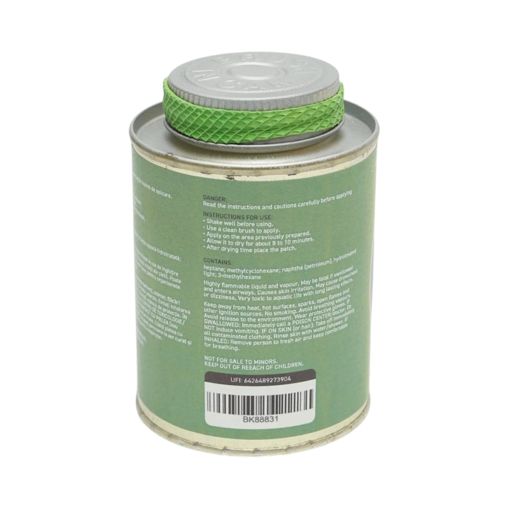 Adesivo vulcanizzante a freddo trasparente per toppe per camere d'aria Super Solution SP 250ml Breckner Germany