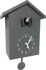 Orologio da Parete Moderno - Orologio da Muro - Orologi da Parete - Orologio a Cuckoo - Orologio da Parete in Grigio